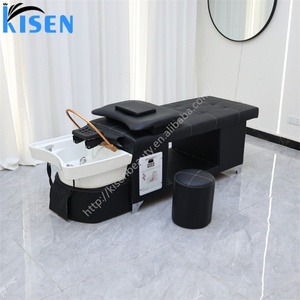 Kisen Sillón de Lavado de Cabello Simple, Mesa de Masaje Tailandés, Silla de Spa Capilar para Salón, Domo de Fumigación, Máquina de Lavado de Cabello de Buena Calidad - Product Image 5