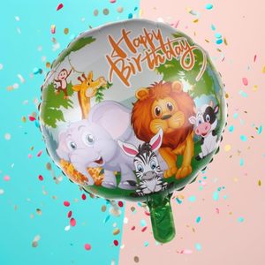 Custom Single 18inch <b>Round</b> Metallic Aluminum Foil <b>Balloons</b> for Christmas Halloween & Valentine's Day Parties - Product Image 5