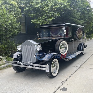Exquisite Horse-Drawn Electric Funeral Hearse Car with Electric Special Transportation Funeral Hearse Carriage - Product Image 1