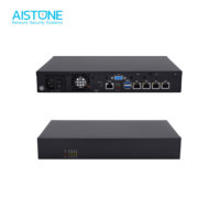 Mini PC con fuente de alimentación integrada, cuatro puertos, firewall pfSense OPNsense j4125, NICs de 2.5G, dispositivo de firewall de red, router AES-NI, 4 puertos LAN