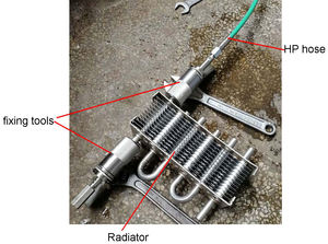 China Factory Direkt gelieferte pneumatisch-hydraulische Expansions maschine zum Erweitern von Kühler rohren Druck prüfmaschine - Product Image 5
