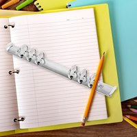 Anillas Metálicas para Encuadernación, Clips para Archivadores, Ecológicos, Tamaño Personalizado, Sujetadores Transparentes para Archivos con Carpeta y Clip para Encuadernación