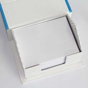 Nuova Idea per la nuova casa di affari a forma di carta mattone combinazione Multi-colore Pet <span class=keywords><strong>Note</strong></span> scatola colorata trasparente <span class=keywords><strong>Note</strong></span> adesive - Product Image 2