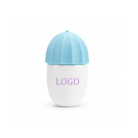 Flacon souple vide de 50 ml en PP/HDPE, mini format de poche, avec couvercle en forme de parapluie, personnalisable avec logo et couleur, pour crème solaire et crème pour enfants