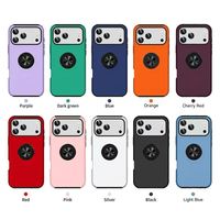 Coque de téléphone mate avec anneau support pour iPhone 18 Pro Max 16 Pro Max 17 15 14, et coque à anneau rotatif à 360 degrés pour Moto Edge 60 Fusion
