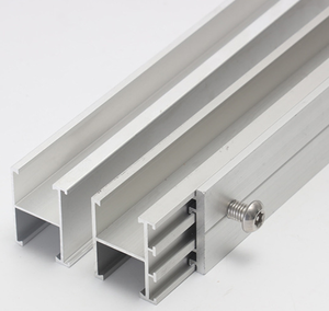 Pièces de système de montage solaire, support de panneau solaire en aluminium, matériel de montage photovoltaïque, kit de fixation au toit ou au sol, rail de fixation - Product Image 4