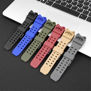 Bracelet de Sport en Silicone étanche pour hommes, accessoires de Bracelet noir pour Bracelet de <span class=keywords><strong>montre</strong></span> de remplacement en résine <span class=keywords><strong>GWG</strong></span>-1000GB - Product Image 2