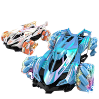 Voiture télécommandée MST Toys pour cascades latérales, 2.4G, rotation à 360 degrés, transformation, double télécommande avec lumières