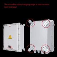Boîtier de commande électrique anti-déflagrant vide équipement de distribution d'énergie avec module de jonction de module d'inspection d'éclairage de commutateur