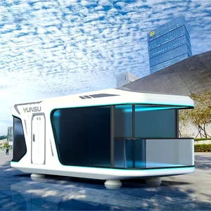 บ้านตู้คอนเทนเนอร์ขนาดเล็กสำเร็จรูปทรงแคปซูลแบบพกพา - Product Image 2