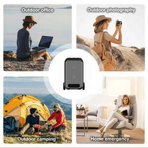 Nhà di động năng lượng mặt trời Máy phát điện 2000W 2400W <span class=keywords><strong>2KVA</strong></span> 2500W Trạm điện cho điều hòa không khí - Product Image 5