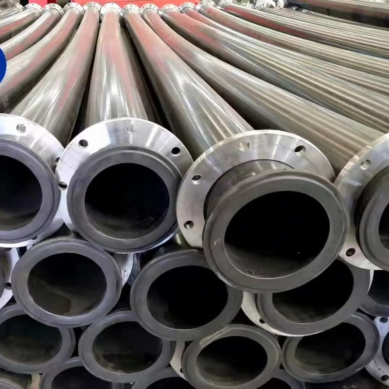 Steel Lined UHMWPE Pipeline DN100 Anti