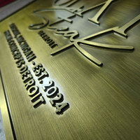 Plaque commémorative extérieure personnalisée en bronze, plaque en aluminium gravée, plaque funéraire en laiton et bronze, marqueur de tombe