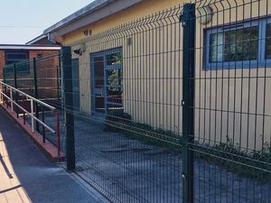 3 nếp gấp 3D cong dây lưới hàng rào màu xanh lá cây PVC tráng Hàn v-lưới hàng rào - Product Image 3