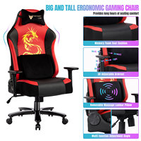Silla de ordenador reclinable ergonómica con respaldo alto rentable VANBOW, silla de jugador de oficina con soporte Lumbar giratorio inclinable para adultos