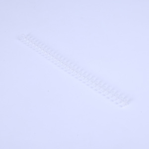 Vente en gros Bande de <span class=keywords><strong>reliure</strong></span> à spirale à rabat pour cahier en plastique amovible 30 trous pouvant être coupés - Product Image 5