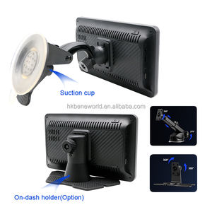 Écran Carplay 7 pouces avec GPS intégré, écran tactile haute luminosité, autoradio, prise en charge de Carplay, Android Auto, navigation pour voiture - Product Image 2