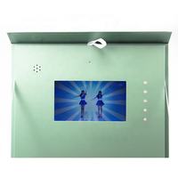 Caja de Video Plegable de Papel Personalizada de Fábrica con Módulo de Pantalla LCD IPS, Diseño Personalizable, hasta 8GB de Almacenamiento