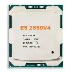 Xeon E5 2650V4 Processor CPU E5 2650 V4 30M 2.20GHz 105W 14nm LGA 2011-3 CPU E5-2650V4