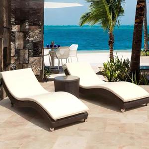 Modern Weather-resistant steel <b>Outdoor</b> <b>Side</b> <b>Table</b> Set for Hotel Garden Poolside Villa hotel Patio Use dining <b>table</b> - Product Image 2