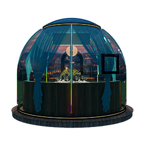 Full House <span class=keywords><strong>Go</strong></span> Outdoor Tente Vente Igloo Dome Camping Sans Tente Équipement Prix Météo Glamping Dome House - Product Image 6