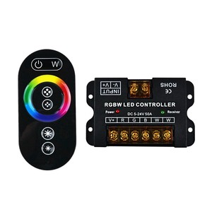 Led Strip điều khiển ánh sáng PWM RF điều khiển từ xa 30A <span class=keywords><strong>Dimmer</strong></span> màu duy nhất CCT RGB cảm ứng và hộp màu thiết kế - Product Image 2