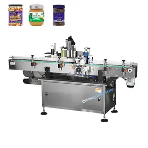 High speed spice jar labeling machine