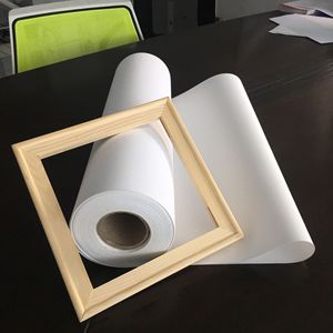 Rollo de <span class=keywords><strong>lienzos</strong></span> de poliéster de impresión digital de inyección de tinta mate de gran formato pesado - Product Image 3