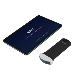 Diagnostic de grossesse précoce Convexe Linéaire Phasé 3 en 1 double Sonde Échographie Doppler Couleur Sans Fil Échographie de Poche Intelligente - Product Image 1