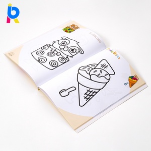 Set de Libros <span class=keywords><strong>para</strong></span> <span class=keywords><strong>Colorear</strong></span> <span class=keywords><strong>para</strong></span> Niños, Libro de Imágenes de <span class=keywords><strong>Animales</strong></span> de <span class=keywords><strong>Dibujos</strong></span> Animados, Encuadernación Perfecta, Tapa Blanda, Papel de Lujo Estampado en Caliente - Product Image 4
