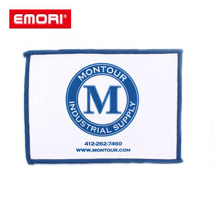 Logo Imprimé <span class=keywords><strong>Lavable</strong></span> Microfibre Numérique <span class=keywords><strong>Double</strong></span> <span class=keywords><strong>Face</strong></span> Produits Chiffon D'essuyage - Product Image 2