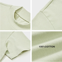 T-shirts Homme Oversize en Coton à Col Montant, Coupe Boxy à Épaules Tombantes, Grammage 280 290 300 Gsm, Vente en Gros, Personnalisables