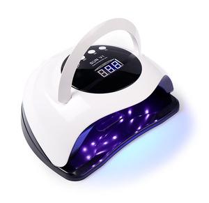 Secador de <span class=keywords><strong>uñas</strong></span> portátil de alta potencia de 168W con lámpara <span class=keywords><strong>UV</strong></span> de 45 LED <span class=keywords><strong>para</strong></span> todos los geles Terapia de luz <span class=keywords><strong>La</strong></span> <span class=keywords><strong>mejor</strong></span> lámpara de <span class=keywords><strong>uñas</strong></span> <span class=keywords><strong>para</strong></span> hornear - Product Image 1