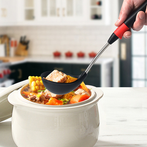 Set di 7 Utensili da Cucina in Silicone Ecologico Resistente al Calore con Spatola Forata <span class=keywords><strong>e</strong></span> Cucchiaio per Cucinare - Product Image 3