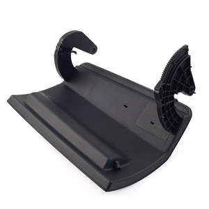 Couverture de boîte à gants Volkswagen T5 côté passager en plastique noir, couvercle de boîte d'accoudoir, pièce N° 059 - Product Image 1