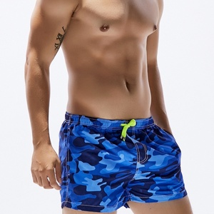 High Quality Custom Quick Dry Spandex/Polyester Bikini Style <b>V</b>-<b>Strings</b> Swim Shorts for Men - Product Image 5