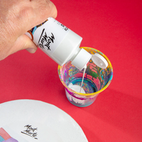 Mont Marte Acrylique de Coulée 240ml - Peinture Acrylique Couleur Blanc Titane