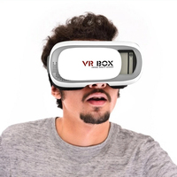 Lunettes de réalité virtuelle VR BOX, casque de jeu immersif pour films, compatible avec les smartphones IOS et Android, divertissement portable à domicile
