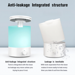 Top-điền mát sương độ ẩm siêu âm với bộ lọc nước cho bé đầy màu sắc ánh sáng ban đêm tinh dầu khuếch tán tự động tắt - Product Image 6