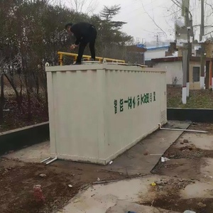 Maquinaria <span class=keywords><strong>de</strong></span> tratamiento <span class=keywords><strong>de</strong></span> aguas residuales, tratamiento <span class=keywords><strong>de</strong></span> aguas residuales para aves <span class=keywords><strong>de</strong></span> corral, cerdo, matadero subterráneo, paquete enterrado doméstico, Hotel y escuela, ce - Product Image 3