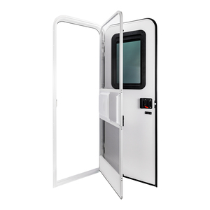 Porte d'entrée de <span class=keywords><strong>caravane</strong></span> en alliage d'aluminium 26'' x 72'', style américain pour camping-car, remorque et remplacement de VR - Product Image 2