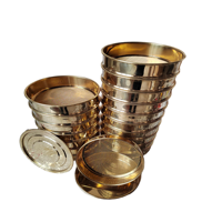 Laboratory ASTM 200mm Diameter Brass Test Sieves with Cutting and Welding Services