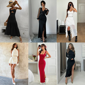 Liquidación 2025 <span class=keywords><strong>Vestidos</strong></span> Elegantes para Mujer <span class=keywords><strong>de</strong></span> <span class=keywords><strong>Shein</strong></span> al por Mayor Estilos Casuales Entrega Aleatoria Empaquetado Limpio del Fabricante en Pacas - Product Image 2