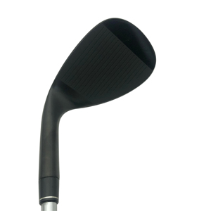 Clubs de golf personnalisés noirs en acier inoxydable à 72 degrés pour gauchers et droitiers Cales de sable hybrides pour hommes avec poignées en caoutchouc - Product Image 2