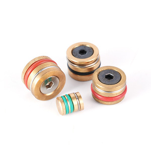 Vanne d'arrêt de type colonne D6 D30 en plastique moulé pour système de refroidissement par eau, résistante aux hautes températures, joint en cuivre, personnalisable OEM - Product Image 1