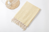 Serviette turque 100% coton XL serviette de plage turque Peshtemal serviette de hamac turque