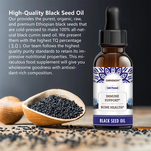 Sérum biologique de croissance des cheveux pressé à froid de marque privée traitement capillaire naturel à l'huile de graines de cumin noir avec vitamine D3 <span class=keywords><strong>K2</strong></span> pressée à froid - Product Image 3
