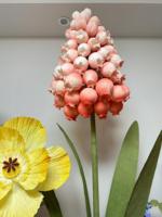 T-222 fait à la main géant papier artificiel pavot jacinthe fleurs décor intérieur pour mariage décoration fournitures fête décors
