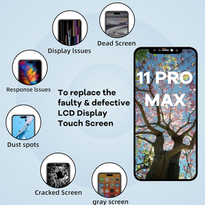 Display LCD Incell per Telefono Cellulare, <span class=keywords><strong>Schermo</strong></span> Touch Digitizer, Assemblaggio per Riparazione e Sostituzione <span class=keywords><strong>iPhone</strong></span> <span class=keywords><strong>11</strong></span> Pro Max 6.5 Pollici - Product Image 1