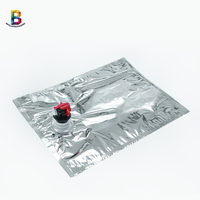 Sac Bag-in-Box avec valve pour vin, café, thé, jus – Sac BIB en aluminium pour liquides, jus, sirops (OEM)